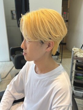 インク サカエ(inq sakae) ブリーチイエローベージュ