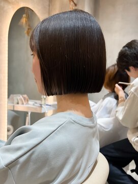 ロンド エスポワール 錦糸町(Lond espoir) 【北澤華】メルティカラー似合わせカット縮毛矯正ボブ錦糸町