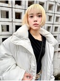 ホワイトブロンド☆ボブ☆  10代20代30代人気◎