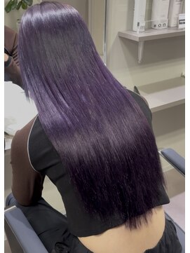 アーチフォーヘアー 梅田店(a-rch for hair) パープルカラー