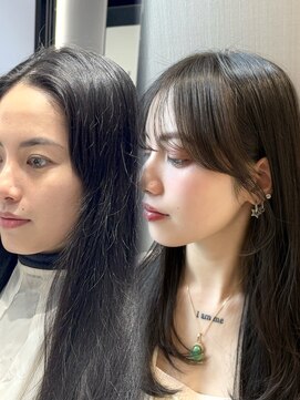 ハルキミナト ジャパン ヨコハマ(HARUKI MINATO japan YOKOHAMA) 顔周りカットで変わる印象の違い/顔周りカット/前髪カット