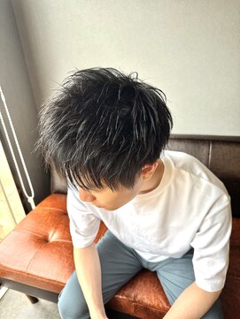 ライム(RHYME) 束感ショート/10代/20代/30代/メンズカット/ビジネスマン/行徳