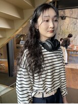 アンバー(AMBER)&nbsp;ロングウェーブパーマ