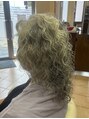オブリ ヘアー ドレッシング(OBLI HAIR DRESSING)&nbsp;ゆるふわスパイラル。細い毛質の方にオススメ