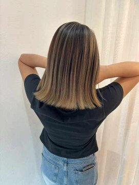 リットバイディア 茅ヶ崎(Lit by diar) 茅ヶ崎/ハイライト/髪質改善/白髪ぼかし/ショート/ボブ/レイヤー