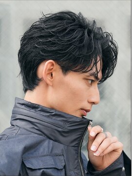 フィフス トウキョウ (fifth TOKYO) 渋谷フェザーパーマメンズカットガイルヘア30代