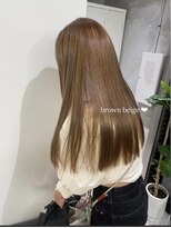 ナナローネス(nana loness) ブリーチなしで作るつやつやベージュ★