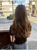 ロングウェーブパーマ/ハニーブラウン