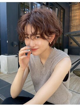 ミニボブレイヤー/レイヤーカット/ショートボブ/顔周り韓国/仙台