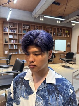 津田沼/メンズパーマ/学割U24/ブリーチ/メンズカラー