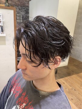 サク 田町芝浦(Sac.) 【齊藤豪】スタイリング楽々ゆるめメンズパーマ