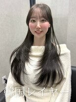 エース 梅田(ace)&nbsp;レイヤーカット/韓国レイヤー/顔周りカット/顔周りレイヤー