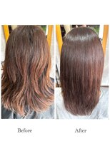 ハニービー(Honey Bee)&nbsp;髪質改善トリートメントとオーガニックカラー