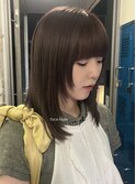 全体に入れず顔周りにポイントレイヤー☆/レイヤーカット/KIRA