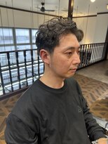 ハレケルーピディア(HAREKE loopidia)&nbsp;大人メンズ無造作パーマショート