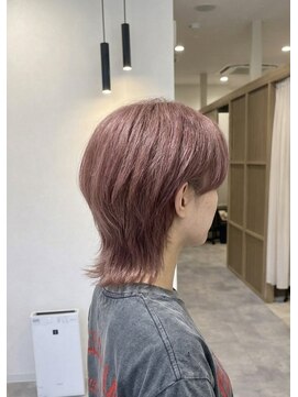 ゲストヘアー(GUEST hair) ウルフカット×ハイトーン
