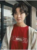 海外風ニュアンスリラックスパーマ