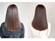 サラジュ 逆瀬川店(SARAJU)の写真/広がり抑える縮毛矯正で大人女性の艶髪へ！自然なストレートで毎朝の準備を朝ラクに◎