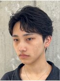 アクティブなフェザーパーマショート！