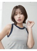 くびれボブ×ヘーゼルベージュ　○堀越太真樹