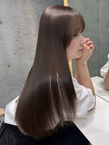 ロンドメリア 天神大名店(Lond Melia)&nbsp;縮毛矯正/ミルクブラウン/ダウンバング/夏のヘアアレンジ