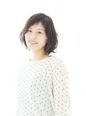 ゆるやかセミウェットボブ