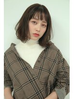 モードケイズ 西宮(MODE K's)&nbsp;ふんわりボブ/大人かわいい/小顔/斜めバング/アシンメトリー