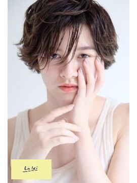 ラレイ(Lalei) 【lalei】ブランジュ×ワンサイドショート【ささき】