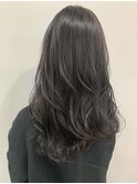 ミディアム20代30代40代イメチェンフルバング似合わせカット美髪