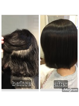 アレグレ ヘアーリゾート(alegre hair resort) 髪質改善酸性ストレート