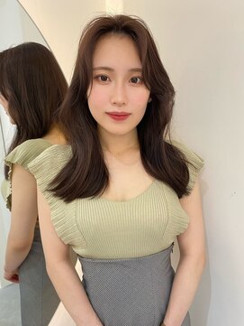 ヌイ 横浜(nui) オリーブグレージュ_マロンベージュくすみカラー