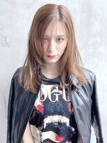 アイティーバイアルバム 藤沢店(IT by ALBUM) ナチュラルロング_マッシュショートフェザーバング_8762