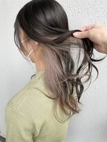 カプア 仙台駅前店(Kapua)&nbsp;２０代３０代◎インナーカラーホワイトグレージュ/ケアブリーチ