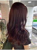 ブリーチなしで作る柔らかピンクブラウン 【戸田雅子】