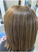 白髪ぼかしハイライト