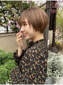 【Coach Hair Studio 新代田店】明るめブラウン×ショートヘア