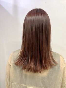 マノ 千歳烏山(MaNO) 〈aya〉オレンジベージュ/切りっぱなし/髪質改善