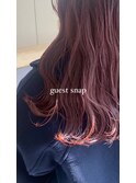 【ciel】ブリーチなしチェリーブラウンカラー◎