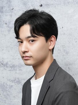 メンズセンターパート<理容室><MEN’S/吉祥寺/バーバー>