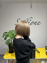 ソッフィオーネ(Soffione)&nbsp;ハニーベージュ/ベージュカラー/ブリーチカラー