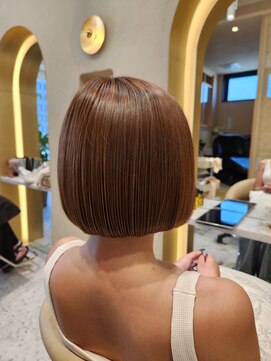 プアメリア 名古屋(Puamelia) ボブ外ハネボブくびれボブタッセルボブ切りっぱなしボブウルフ