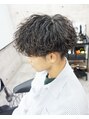 ヘアテリア リュウ 大塚(hair teria ryu)&nbsp;細かいウェーブが特徴の波巻きスパイラルパーマ