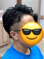 アポロカットステージ 相模大野店&nbsp;アップバング/ツーブロックマッシュ<理容室>[メンズ/相模大野]