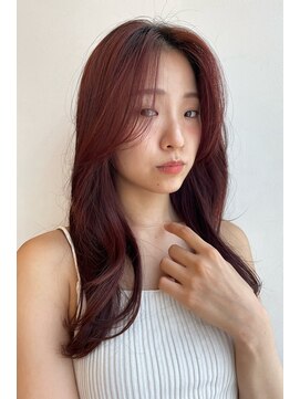 トリッカ シブヤ(TRICCA SHIBUYA) 暖色カラー/レッドカラー/レイヤー/イメチェン/ブリーチなし