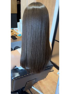 マナヘアー 倉敷(Mana Hair) 髪質改善カラー オリーブベージュ