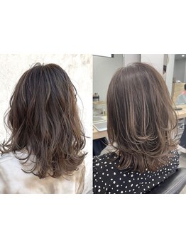 【Neu Plus】白髪染めデビューも大歓迎◎白髪をいかしてあふれる透明感をー…♪なりたいを叶えましょう＊