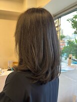 アントワープトーキョー(antwerp TOKYO)&nbsp;40代50代ブロー内巻きで作るレイヤーカット白髪染め髪質改善