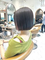 ロンド レグリーズ 立川(Lond leglise)&nbsp;タッセルボブ/ミニボブ/フェイスレイヤー/顔まわり/グレージュ