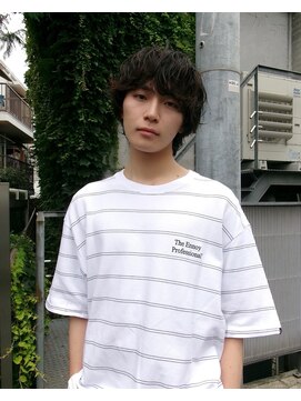 ヒントステーション フォーメンズ(HINTSTATION for Men's) 〈浅草 半個室〉 メンズマッシュ/ニュアンスパーマ