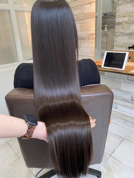 アルバハナレ 横浜(αlba HANARE) 髪質改善・水素トリートメント【美髪】ダークアッシュカラー